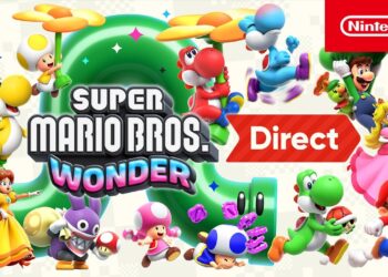 “Super Mario Bros. Wonder Direct 8.31.2023” – sem referências específicas.