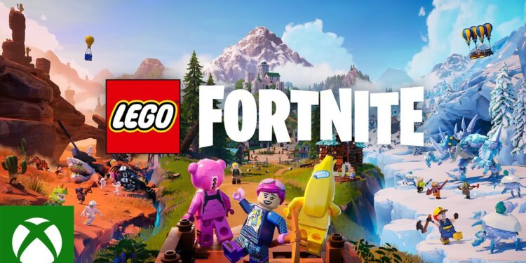 Gameplay de LEGO Fortnite