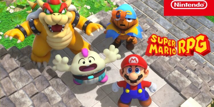 Super Mario RPG — Quem está na sua equipe?