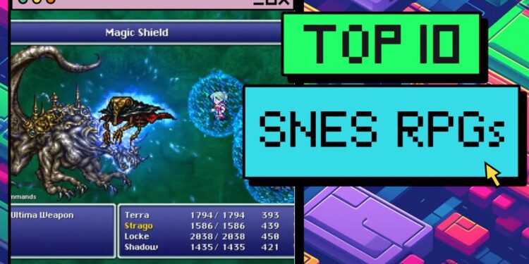 Top 10 Jogos de RPG para Super Nintendo!