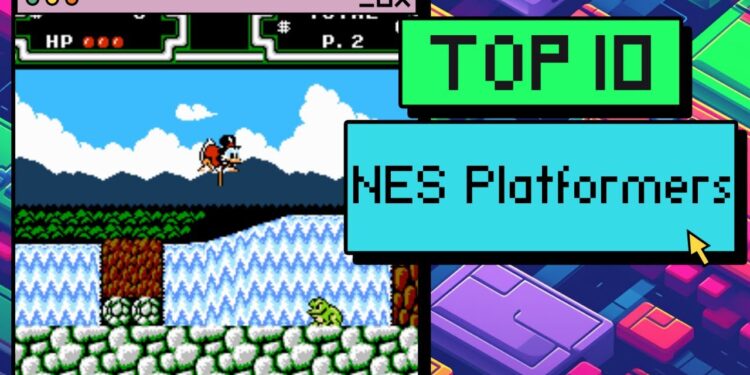 Top 10 Melhores Jogos de Plataforma no NES!