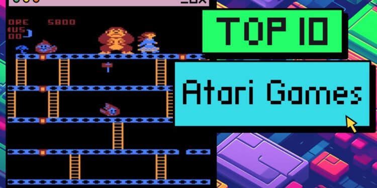 Os 10 Melhores Jogos de Atari de Todos os Tempos
