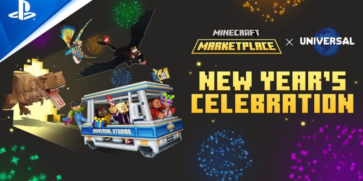 Minecraft – Lançamento do Trailer de Celebração de Ano Novo Universal