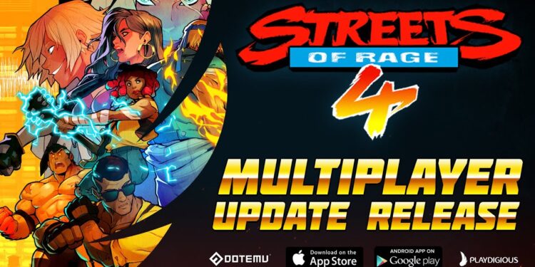 Streets of Rage 4 mobile – Atualização de multiplayer lançada