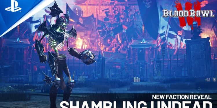 Blood Bowl 3 – Temporada 3: Trailer dos Mortos-Vivos Cambaleantes