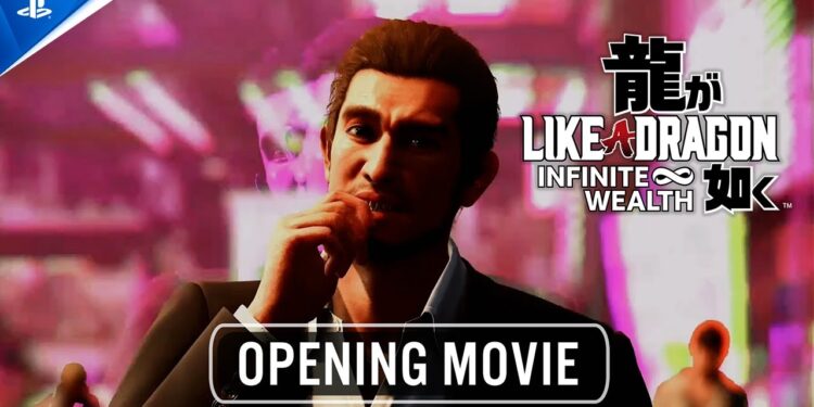 Como um Dragão: Riqueza Infinita – Filme de Abertura