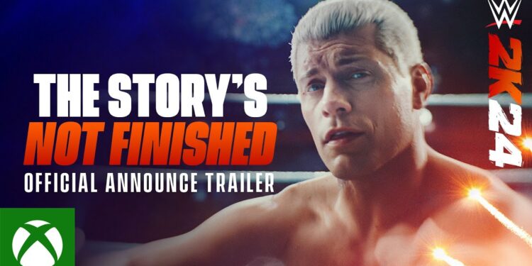 Não acabou a história | Trailer oficial de anúncio da WWE 2K24