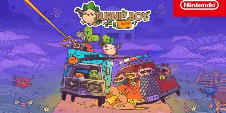 Turnip Boy Rouba um Banco – Trailer de Lançamento