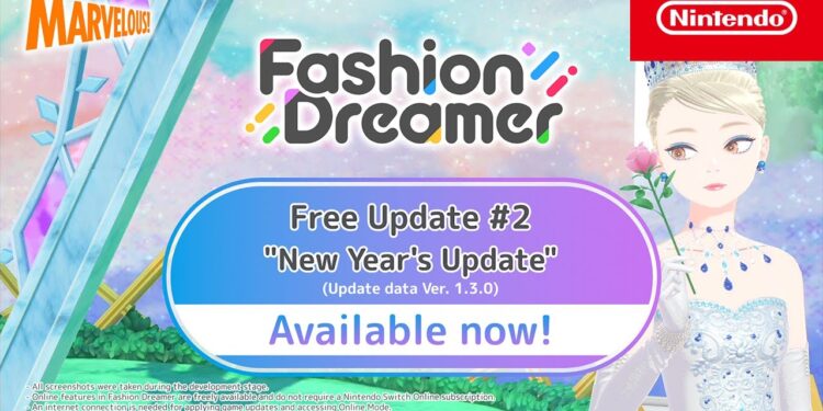 Fashion Dreamer – Atualização de Ano Novo