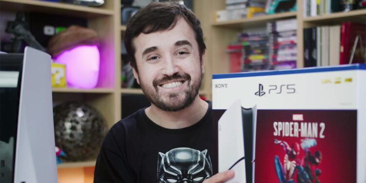 UNBOXING do novo PS5 Slim