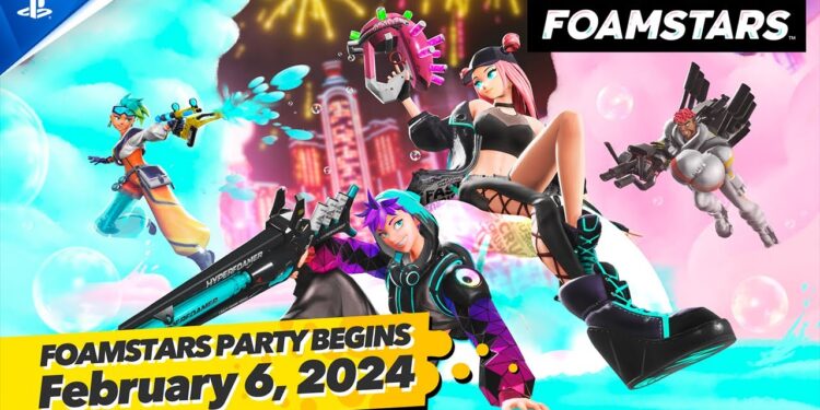 Foamstars – Trailer de Anúncio da Data de Lançamento | PS5 e PS4