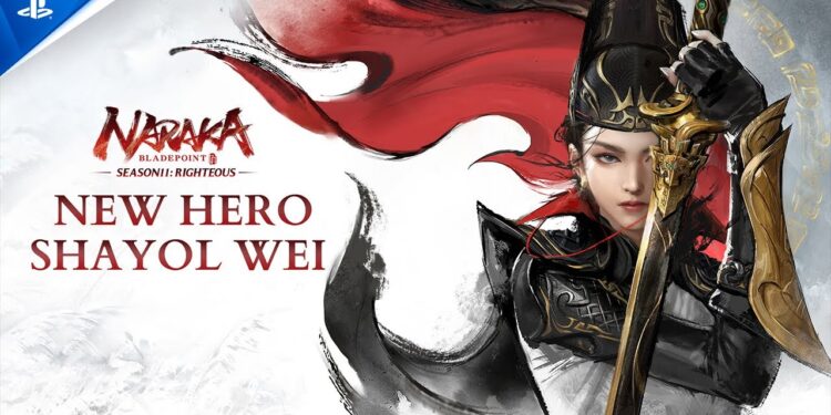 Naraka: Bladepoint – Novo Herói: Trailer de Gameplay de Shayol Wei