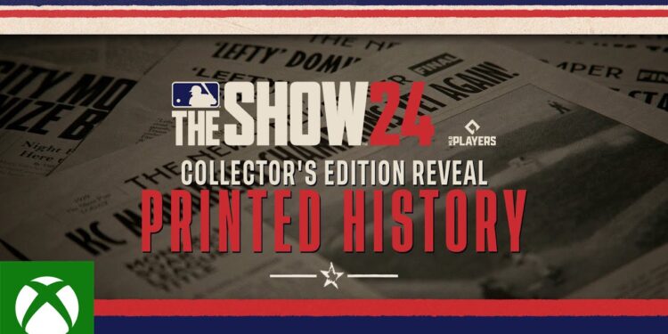 MLB The Show 24 – Revelação da Edição de Colecionador – “História Impressa”