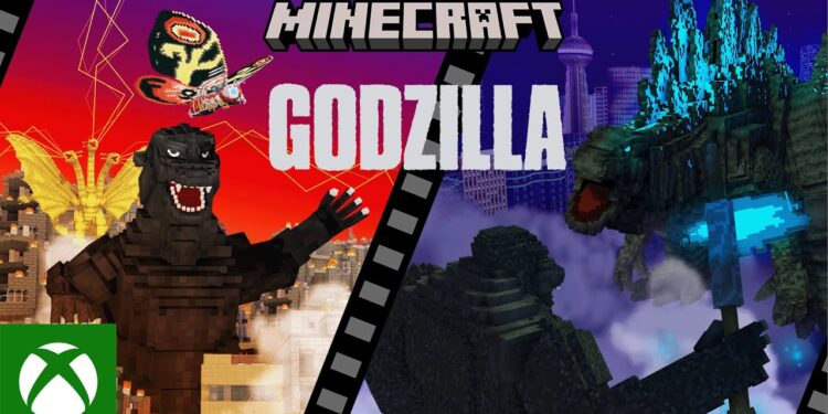 Minecraft Godzilla DLC