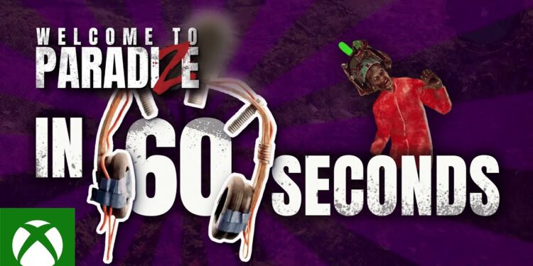 Bem-vindo ao jogo “Welcome to ParadiZe in 60 (well, 80) Seconds”