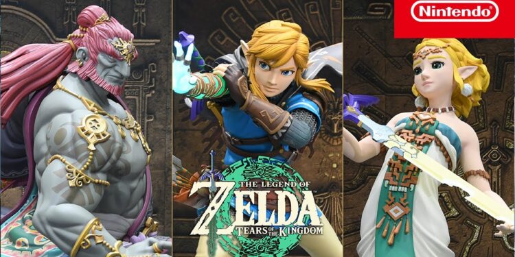 The Legend of Zelda: Exposição de Estátuas Lágrimas do Reino Vídeo [Nintendo Live 2024 TOKYO]