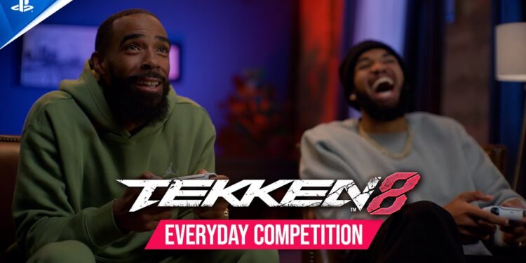 Tekken 8 – Competição Diária (com Karl-Anthony Towns & Mike Conley Jr.)