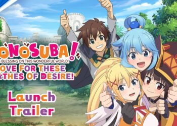 Konosuba! Amor Por Estas Roupas de Desejo – Trailer de Lançamento