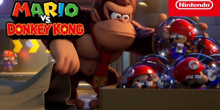 Mario vs. Donkey Kong — Mas Espere…Tem um Trailer de Lançamento!