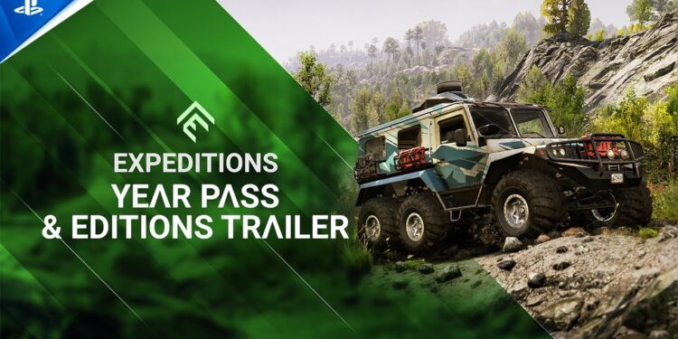 Trailer de Edições e Passe Anual de Expeditions: A MudRunner – PS5 & PS4