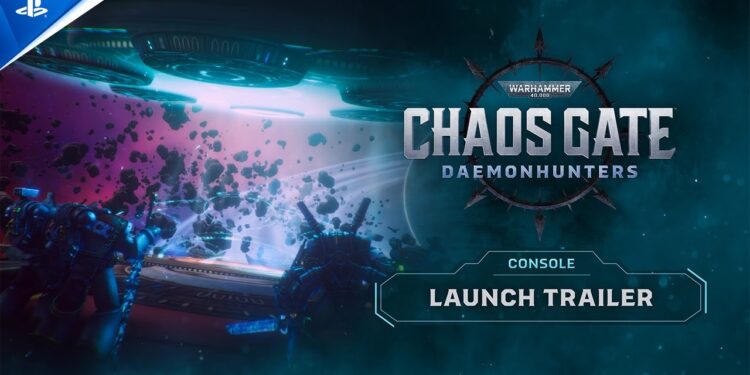 Trailer de lançamento de Warhammer 40,000: Chaos Gate – Daemonhunters para PS4