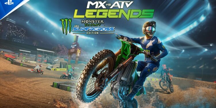 MX vs ATV Legends – 2024 Monster Energy Supercross Championship DLC | PS4 e PS5