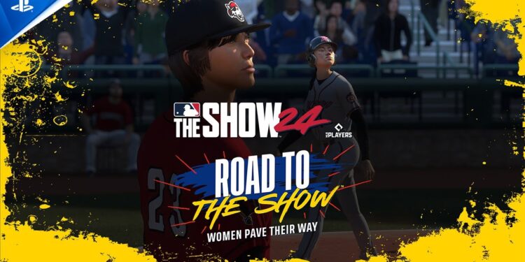 MLB The Show 24 – Road to The Show: Mulheres Abrem Caminho.