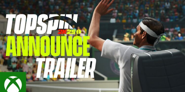 TOPSPIN 2K25 – Trailer de Anúncio