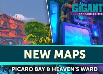 GIGANTIC: RAMPAGE EDITION | Voando pelo Mapa