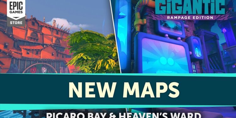 GIGANTIC: RAMPAGE EDITION | Voando pelo Mapa