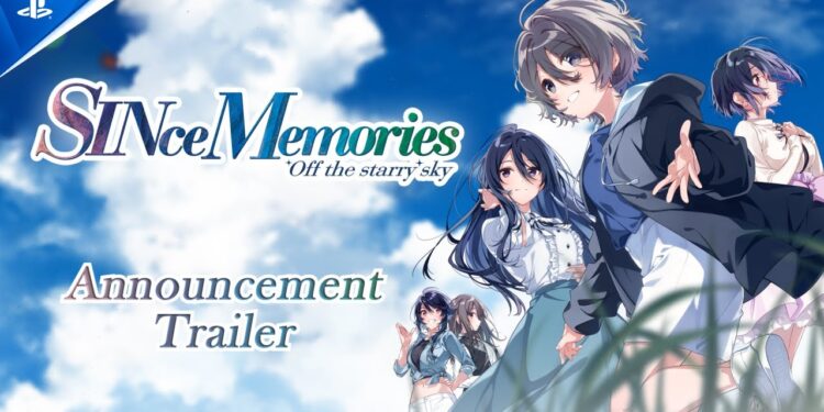 SINce Memories: Sob o Céu Estrelado – Trailer de Anúncio