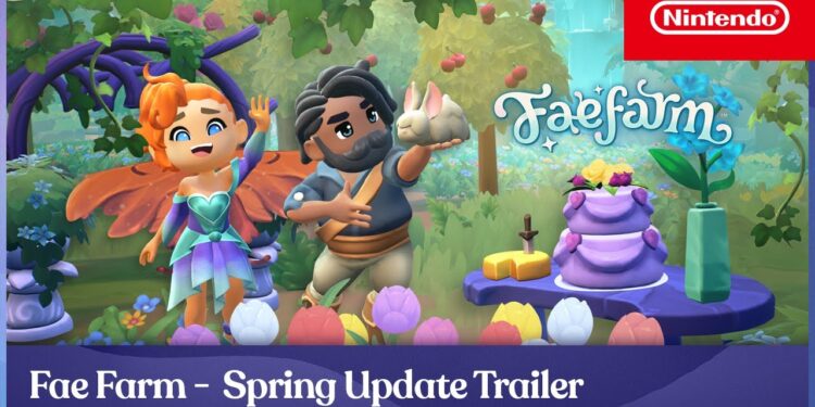 Fae Farm – Trailer de Atualização de Primavera