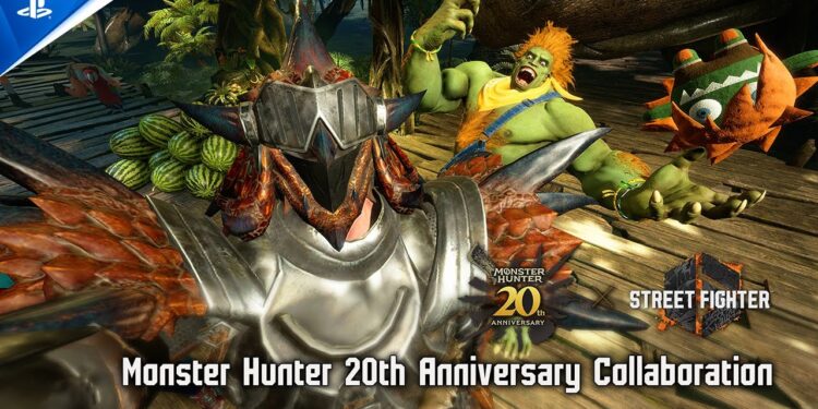 Street Fighter 6 – Monster Hunter 20th Anniversary Colaboração Trailer | PlayStation