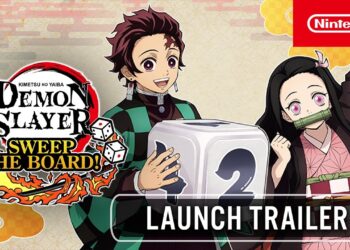 Demon Slayer – Kimetsu no Yaiba – Sweep the Board! – Trailer de Lançamento – Nintendo