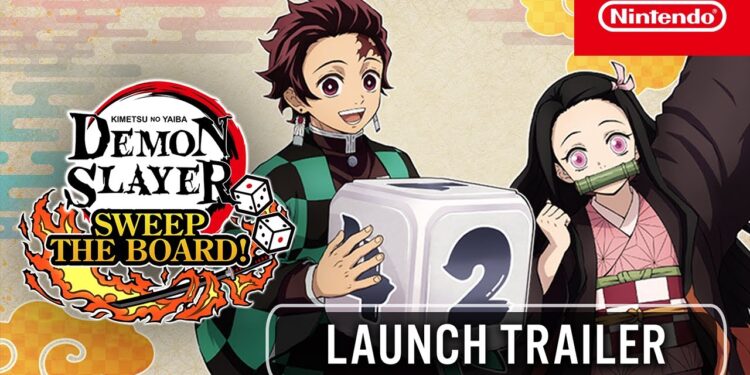 Demon Slayer – Kimetsu no Yaiba – Sweep the Board! – Trailer de Lançamento – Nintendo
