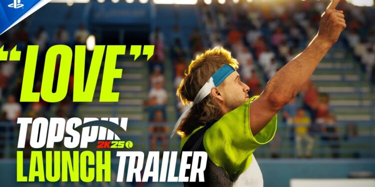 TopSpin 2K25 – Trailer de lançamento | PS5 & PS4