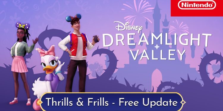 Disney Dreamlight Valley – Thrills & Frills Update Trailer