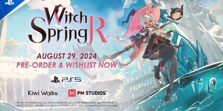 WitchSpring R – Trailer de Data de Lançamento | PS5