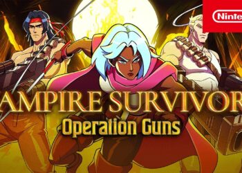 Vampire Survivors: Operação Guns – Trailer de Lançamento