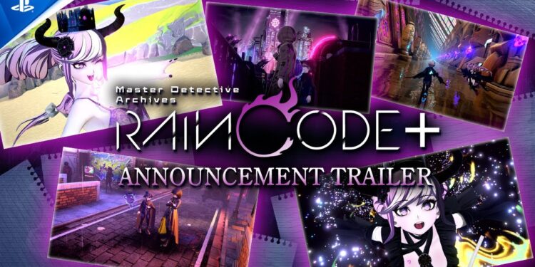 Arquivos do Mestre Detetive: Rain Code Plus – Trailer de Anúncio