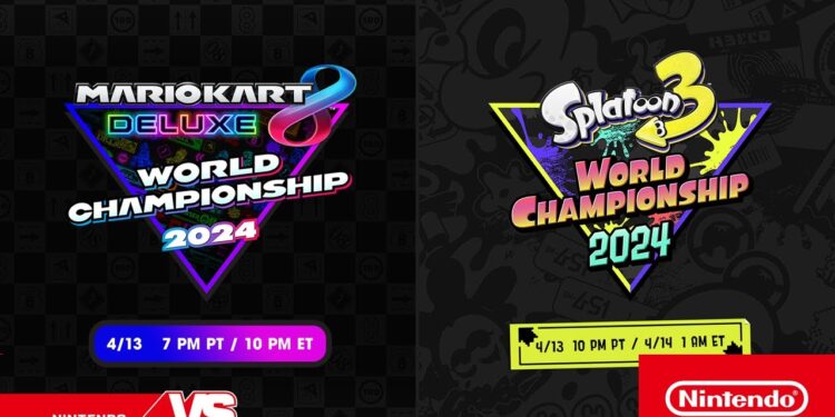 Campeonato Mundial de Mario Kart 8 Deluxe 2024 e Campeonato Mundial de Splatoon 3 2024