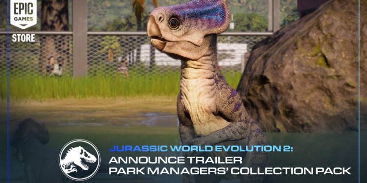Jurassic World Evolution 2: Pacote Coleção para Gerentes de Parque | Trailer de Anúncio