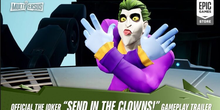 MultiVersus – Trailer Oficial de Jogabilidade de The Joker “Envie os Palhaços!”