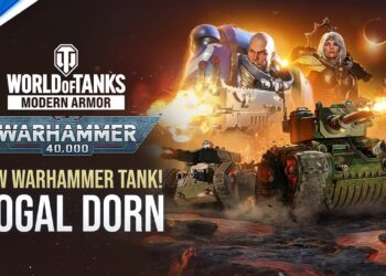 Mundo dos Tanques de Armadura Moderna – Trailer de Warhammer 40,000 Rogal Dorn