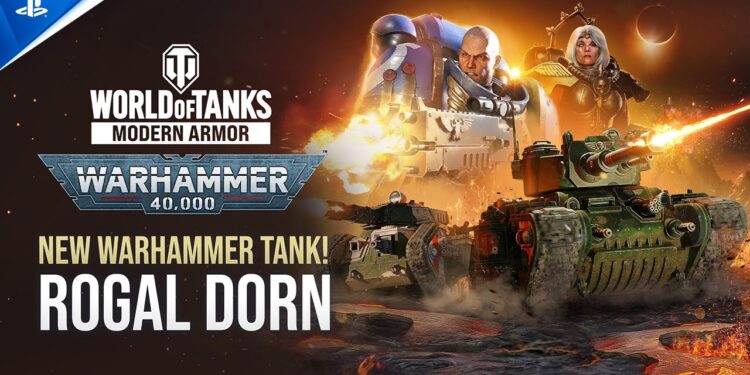 Mundo dos Tanques de Armadura Moderna – Trailer de Warhammer 40,000 Rogal Dorn