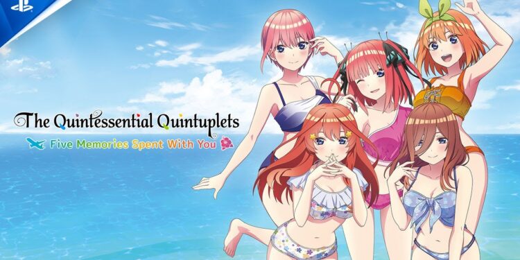The Quintessential Quintuplets – Memórias de um Verão Quíntuplo – Trailer de Lançamento