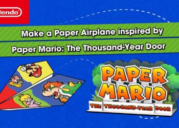 Paper Mario: The Thousand-Year Door – Tutorial de Avião de Papel