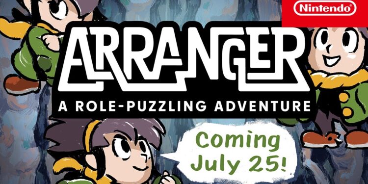 Arranger: Uma Aventura de Quebra-Cabeças de Papéis – Trailer de Data de Lançamento