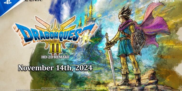 Dragon Quest III HD-2D Remake – Trailer de Data de Lançamento