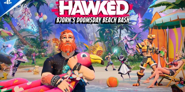 Hawked – Trailer da Festa na Praia do Apocalipse de Bjorn
